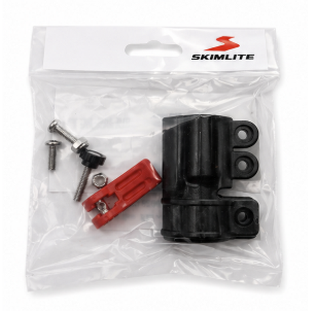 CARBONLITE Large Black Body Kit for Carbon Fiber Telescoping Pool Poles - Includes Hardware & Lever
