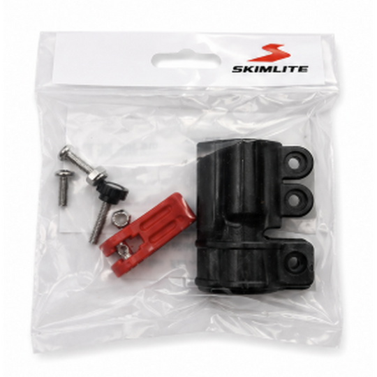 CARBONLITE Large Black Body Kit for Carbon Fiber Telescoping Pool Poles - Includes Hardware & Lever