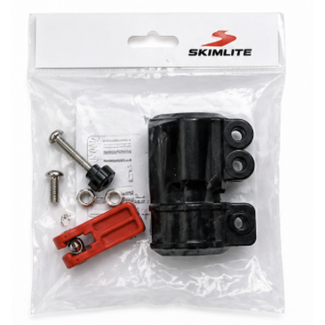 CARBONLITE Small Black Body Kit for Carbon Fiber Telescoping Pool Poles - Includes Hardware & Lever