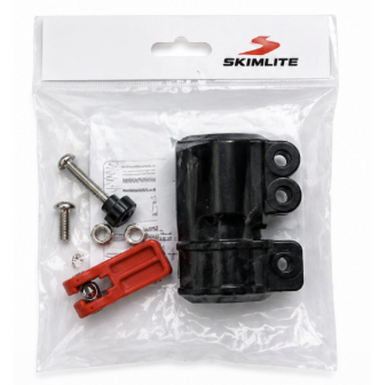 CARBONLITE Small Black Body Kit for Carbon Fiber Telescoping Pool Poles - Includes Hardware & Lever