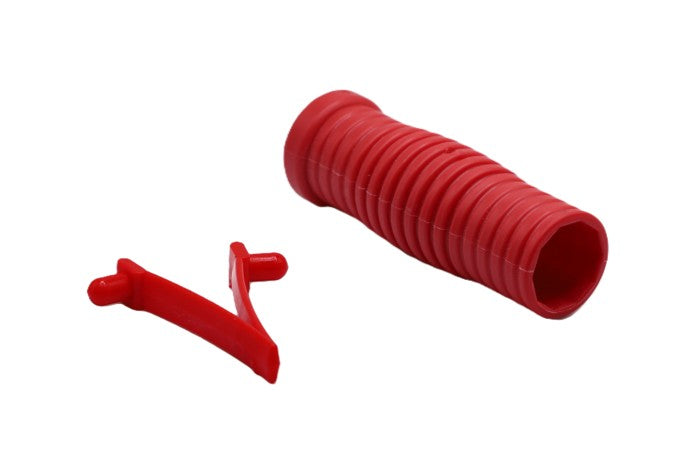 CARBONLITE Large Red Handgrip for 2-Piece Telescoping Carbon Fiber Pool Poles