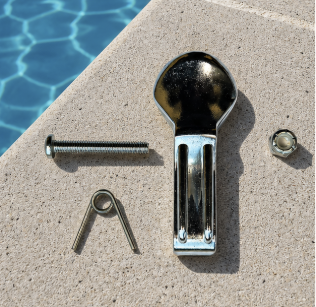 SnapLite-SnapPro Small Button Kit for Aluminum Telescoping Pool Poles - Includes Hardware