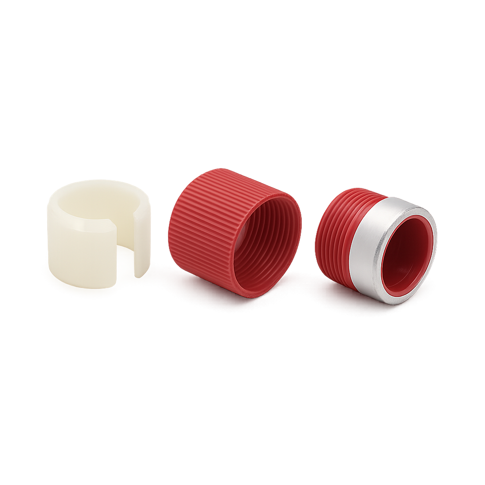 PROMAX Red Thread Lock Fitting Kit for Aluminum Telescoping Pool Poles