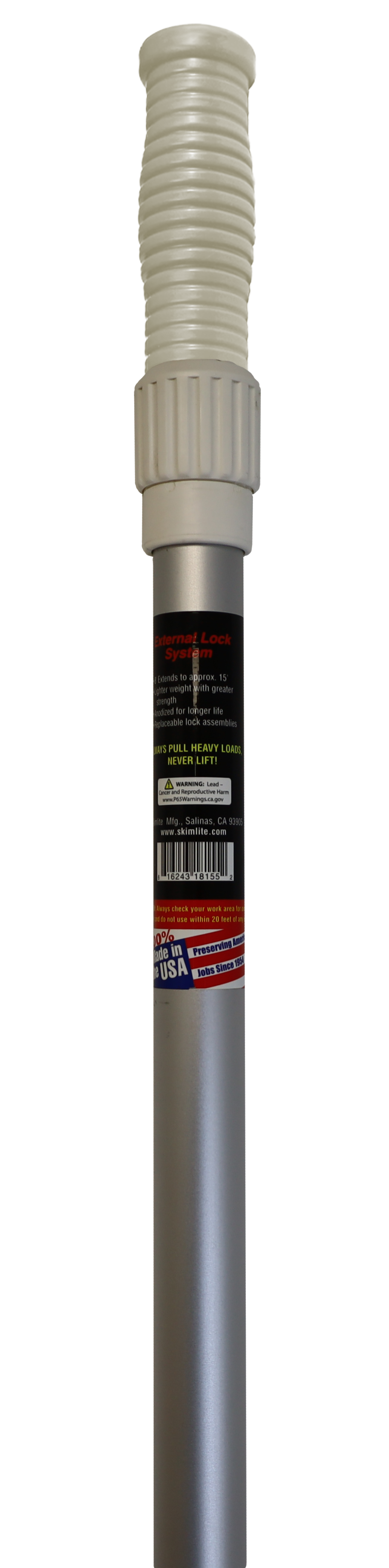 1815E - Homeowner Series 8' to 15' Pole with External Lock