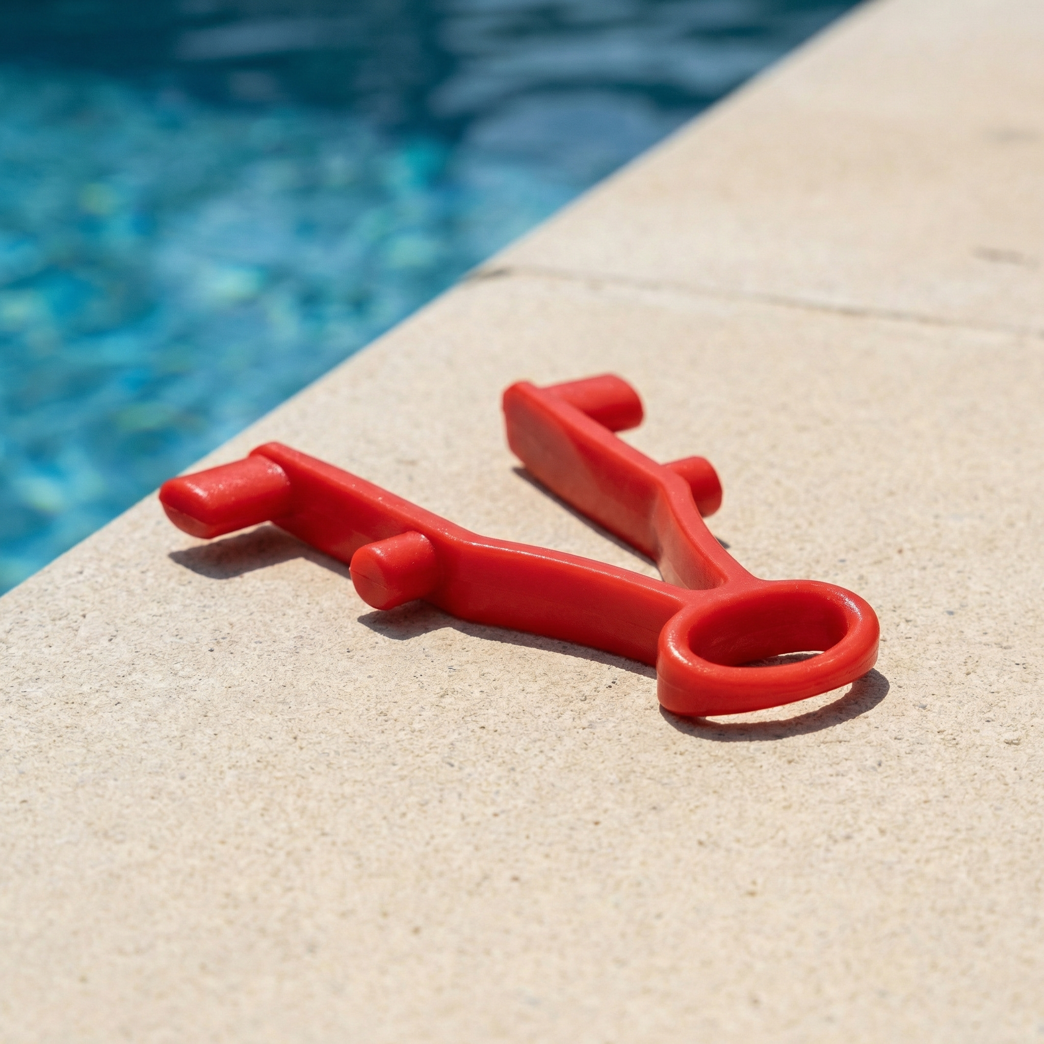 Red Double Button Spring Clip Replacement – Skimlite