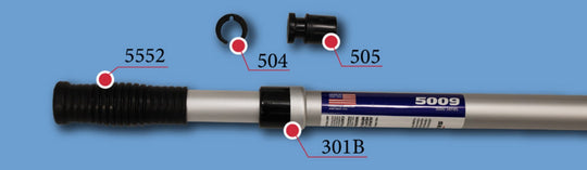 Large Professional Series Internal Cam Kit for Aluminum Telescoping Pool Poles