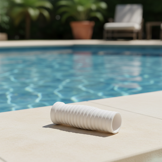 Skimlite 1.125" Inch White Hand Grip for Aluminum Telescoping Pool Poles