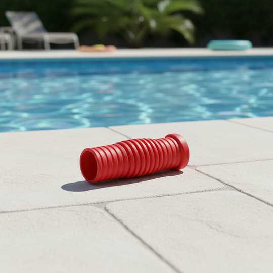Skimlite 1.125 Inch Red Hand Grip for Aluminum Telescoping Pool Poles