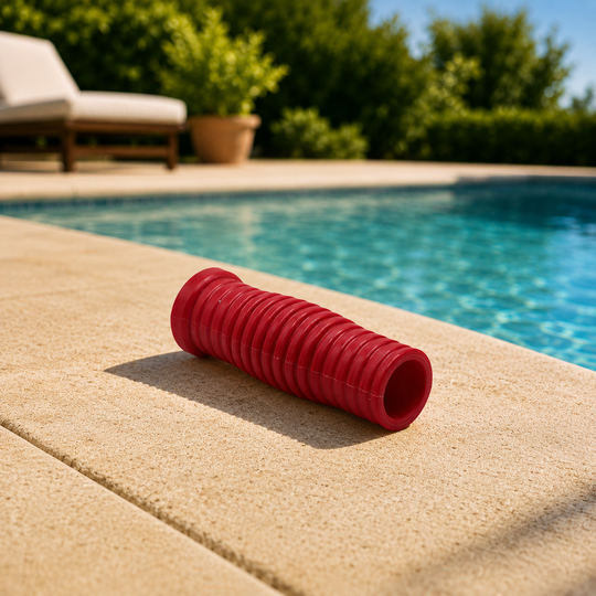 Skimlite 1 Inch Red Hand Grip for Aluminum Telescoping Pool Poles
