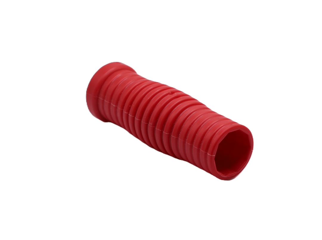 Skimlite Large 1.125 Inch Red Decagon Hand Grip for Aluminum & Carbon Fiber Telescoping Pool Poles