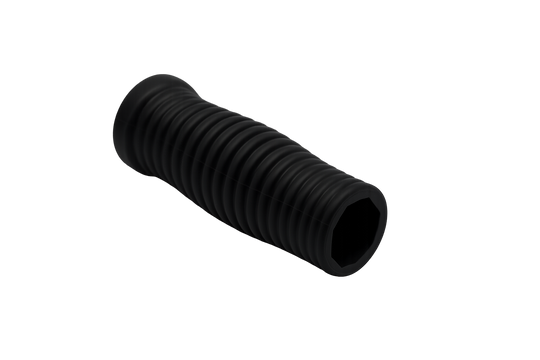 Skimlite 1 Inch Small Black Decagon Hand Grip for Aluminum Lever Lock Telescoping Pool Poles