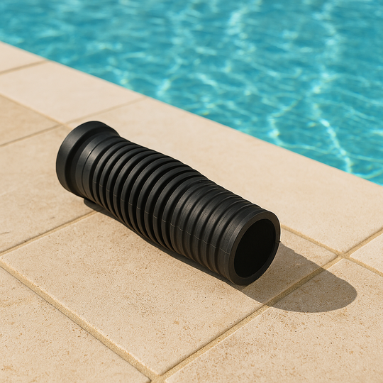 Skimlite Large Black Decagon Hand Grip for 2-Piece Telescoping Carbon Fiber Pool Poles