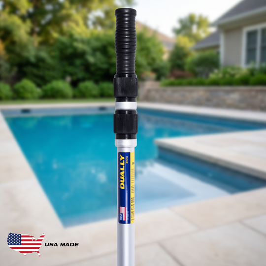 Dually Series Tele Poles, Outside Thread & Internal Cam Lock