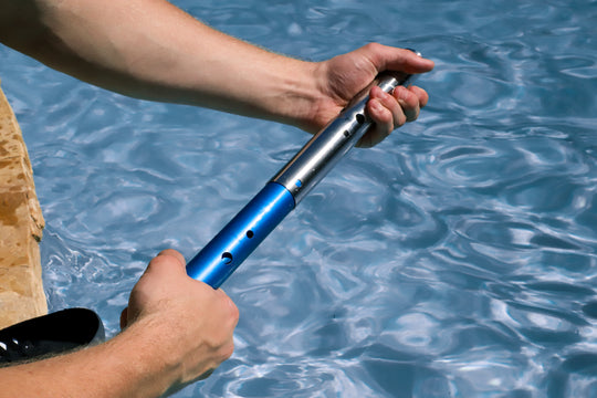 POLEMAX Stainless-Steel Pool Pole Tool Adapter Tip