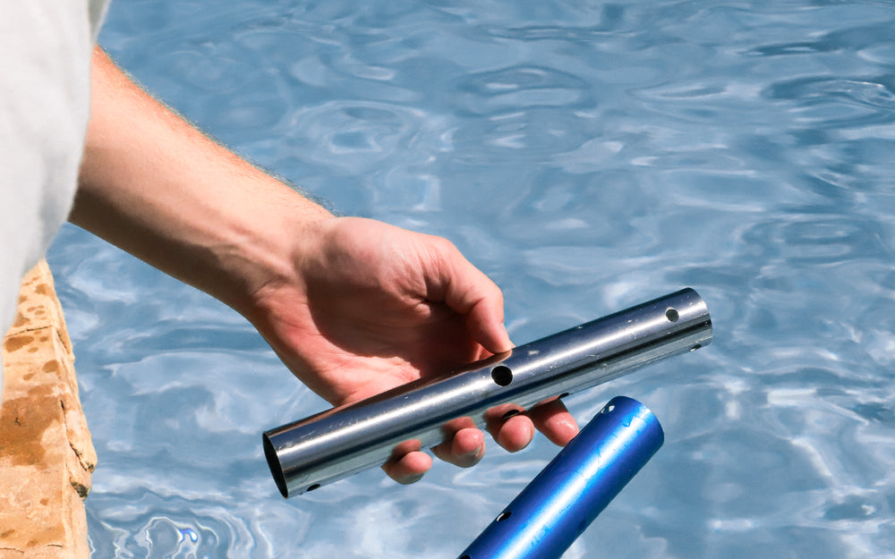 POLEMAX Stainless-Steel Pool Pole Tool Adapter Tip