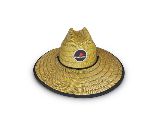 Skimlite American Flag Straw Hat