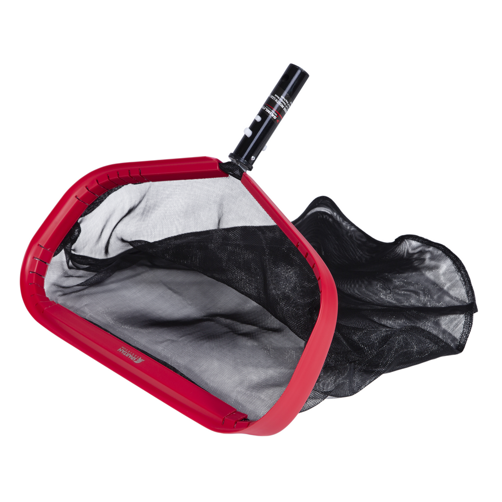 Spartan 19.5" Wide Mouth Pool Leaf Rake With 18" Standard Mesh Bag