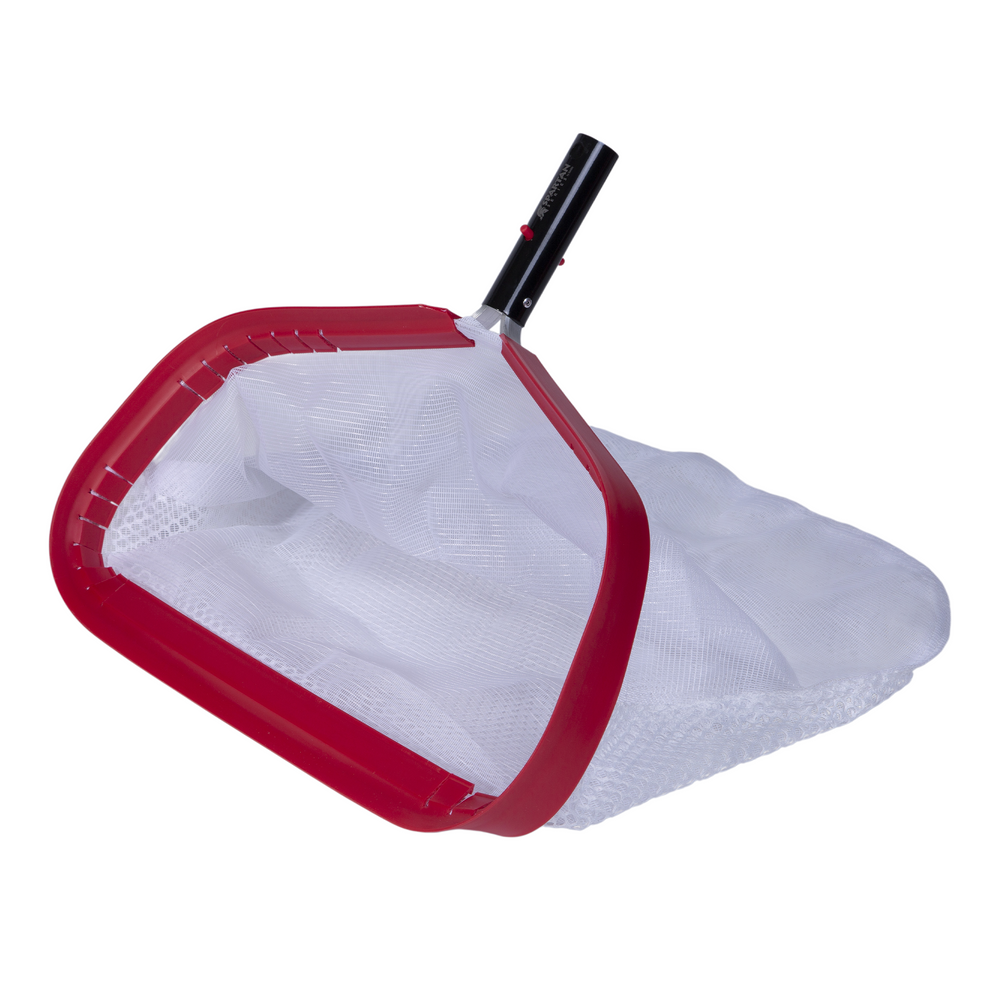 Spartan 17.5" Easy Flip Pool Leaf Rake With 16" Standard Soft Mesh Bag