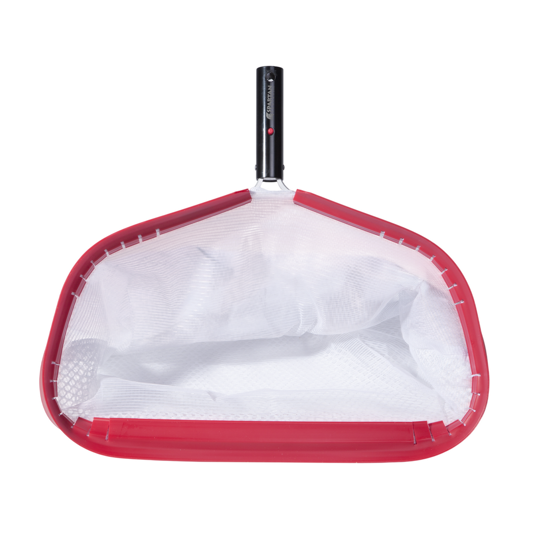 Spartan 17.5" Easy Flip Pool Leaf Rake With 16" Standard Soft Mesh Bag