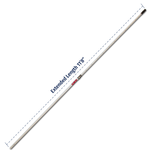 SnapPro Lite 12' Telescoping Pool Pole with Button Lock - Push, Snap, Lock!