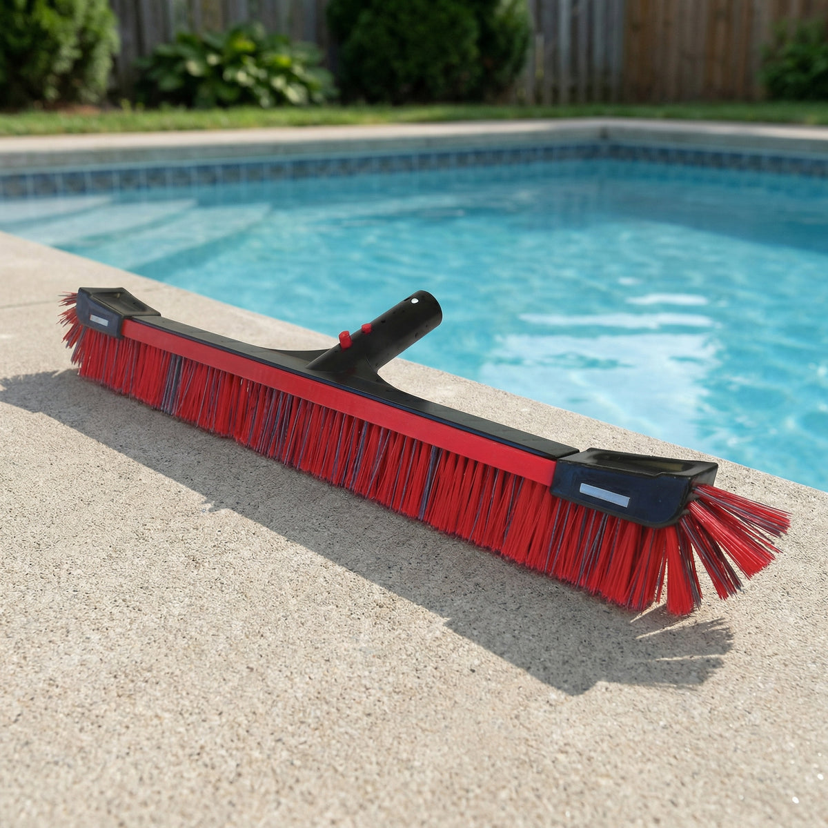Spartan 22" Combo Poly/Grit Curved Wall Brush