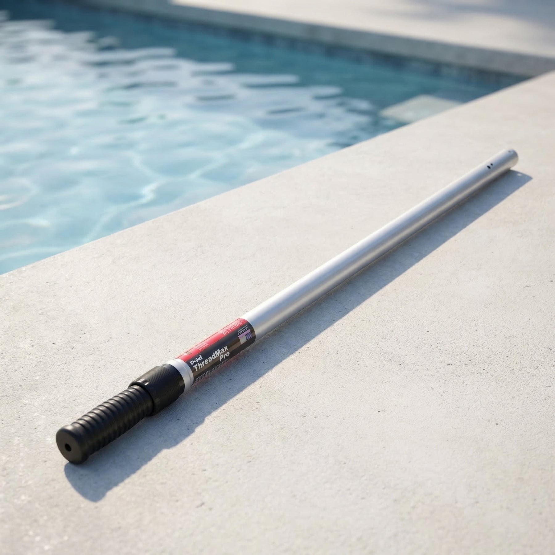 ThreadMax Pro 15' Telescoping Pool Pole with Classic Pro Thread Lock