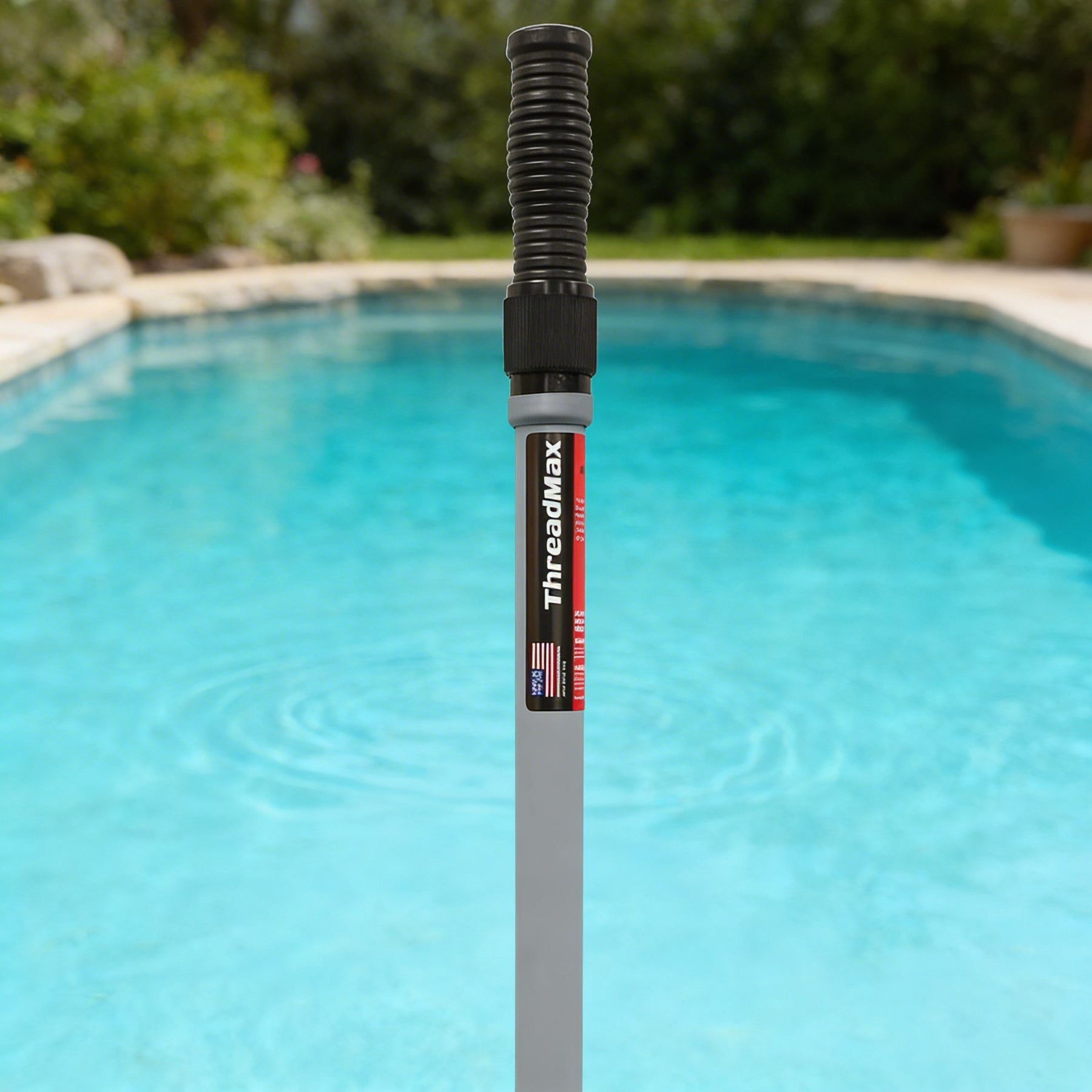 Thread Pool Wrapper ThreadMax 12' Telescoping Pool Pole with Classic Pro Thread Lock – Skimlite