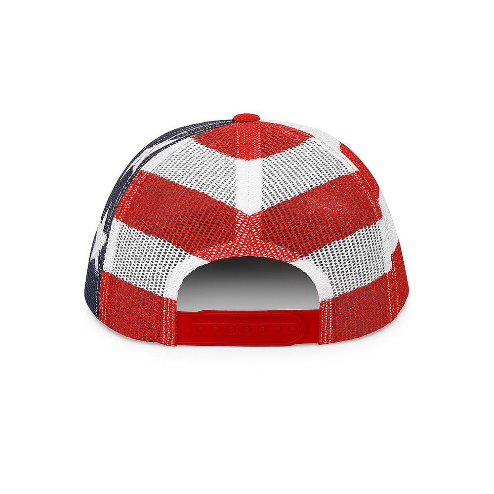 SKIMLITE - USA Richardson 112PM Trucker Hat with Leatherette Patch