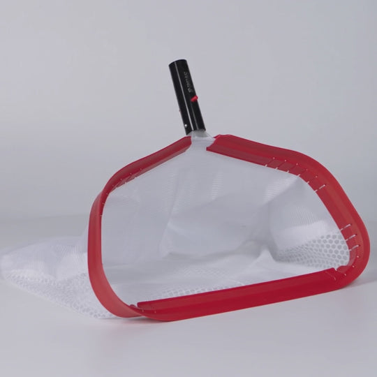 Spartan 17.5" Easy Flip Pool Leaf Rake With 16" Standard Soft Mesh Bag