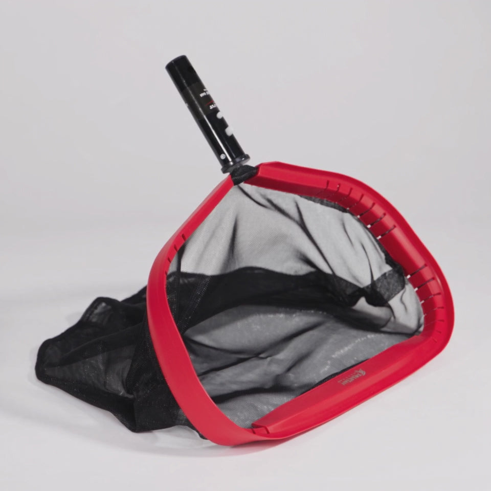Spartan 17.5" Heavy Duty Pool Leaf Rake With 14" Standard Mesh Bag