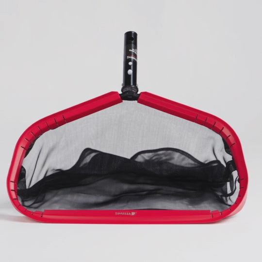 Spartan 19.5" Wide Mouth Pool Leaf Rake With 18" Standard Mesh Bag