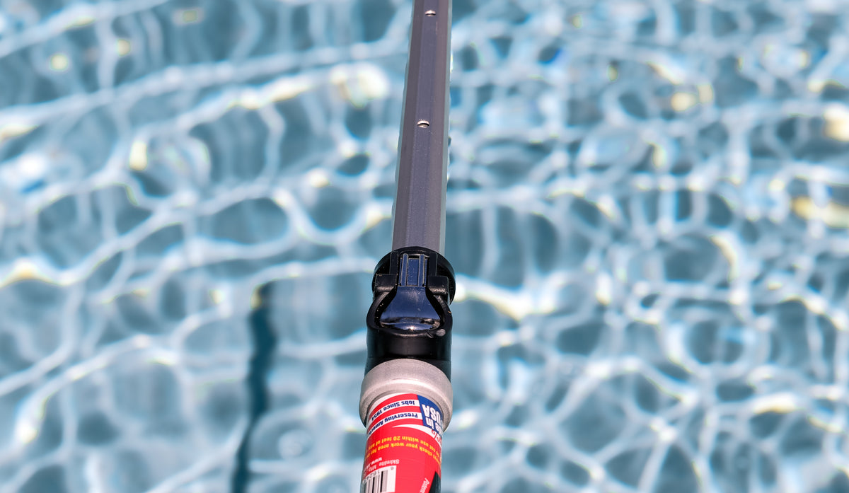 SnapPro Lite 6’7” to 11’8” Telescoping Pool Pole with Button Lock